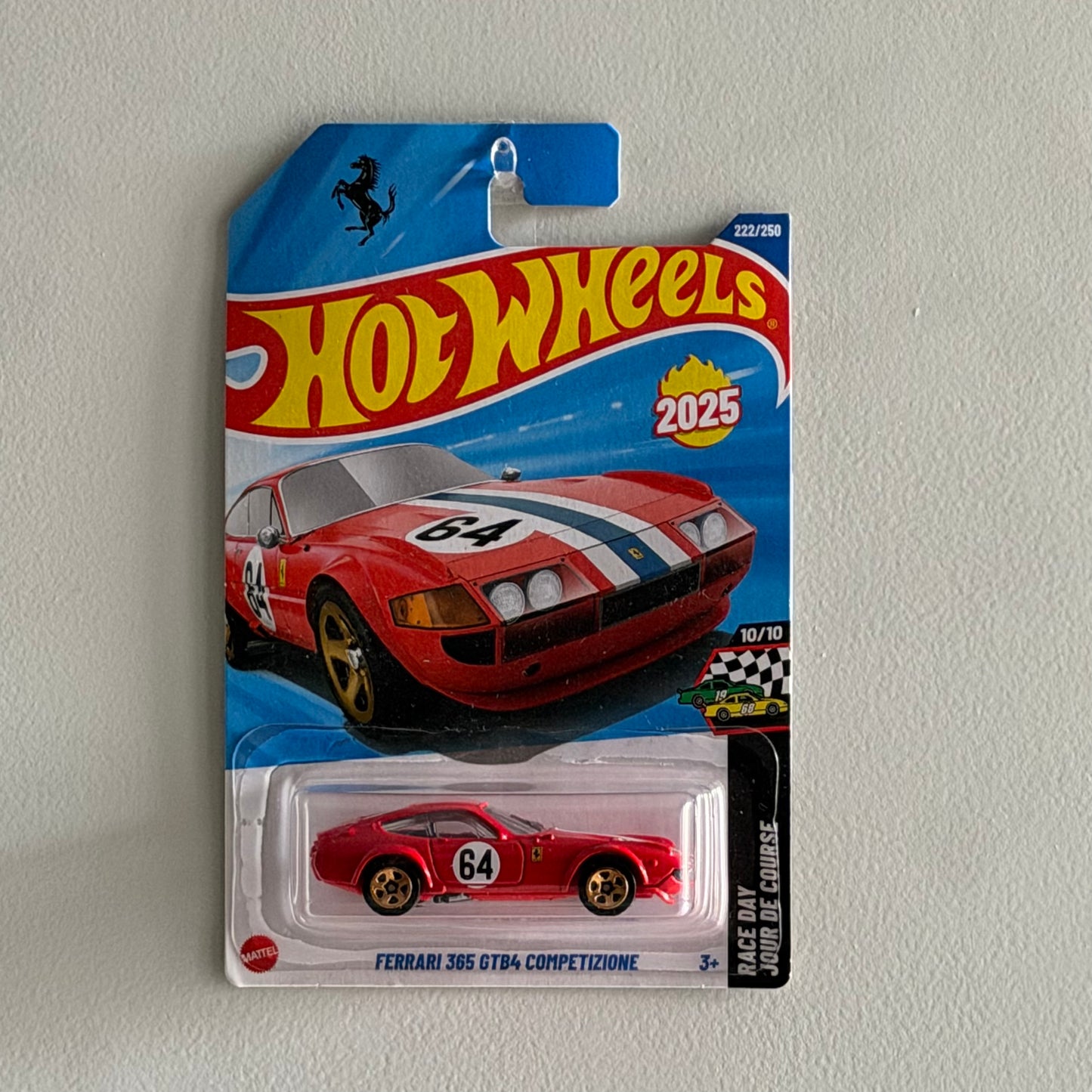 Hot Wheels Ferrari 365 GTB4 Competizione (Red)