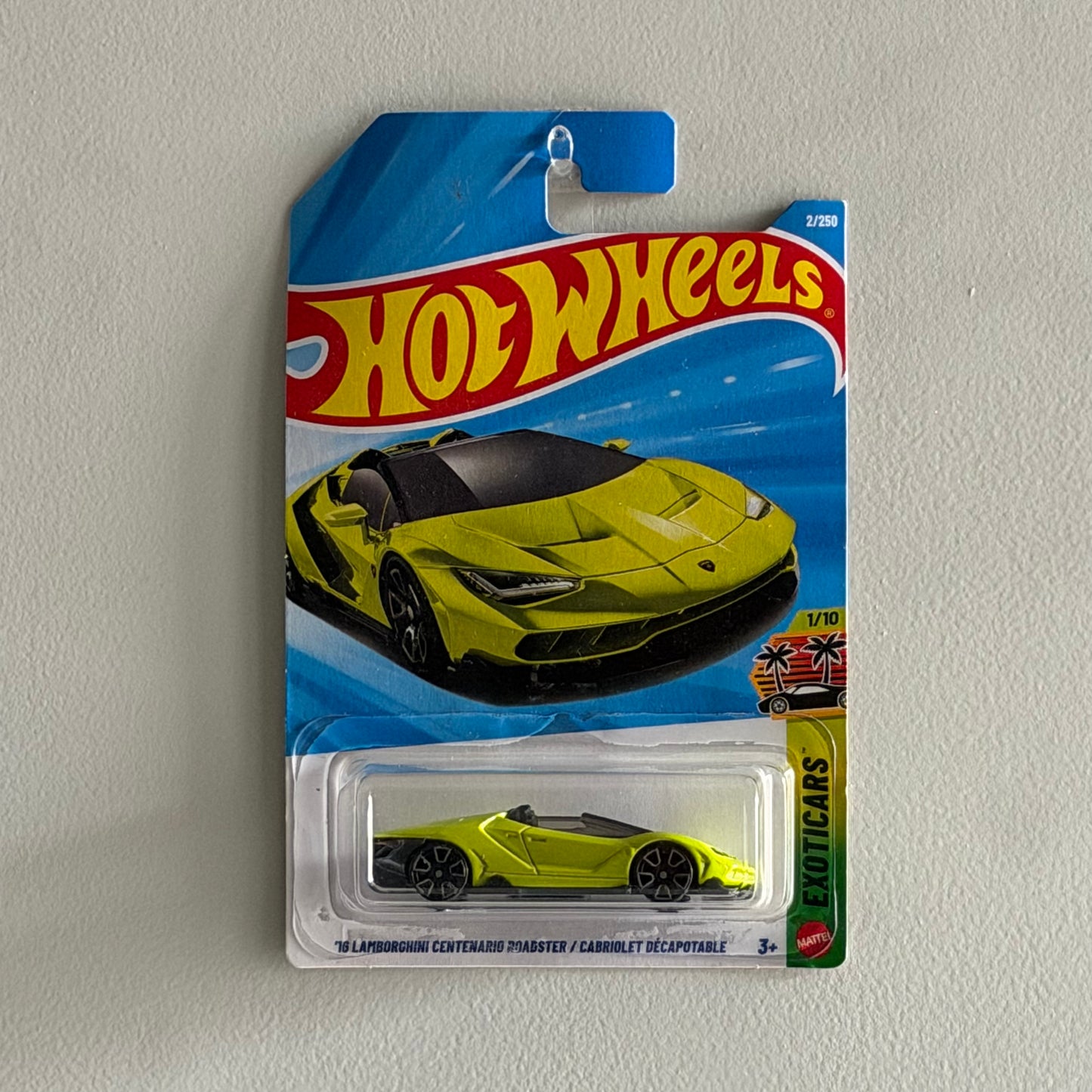 Hot Wheels Lamborghini Centenario Roadster (Green)