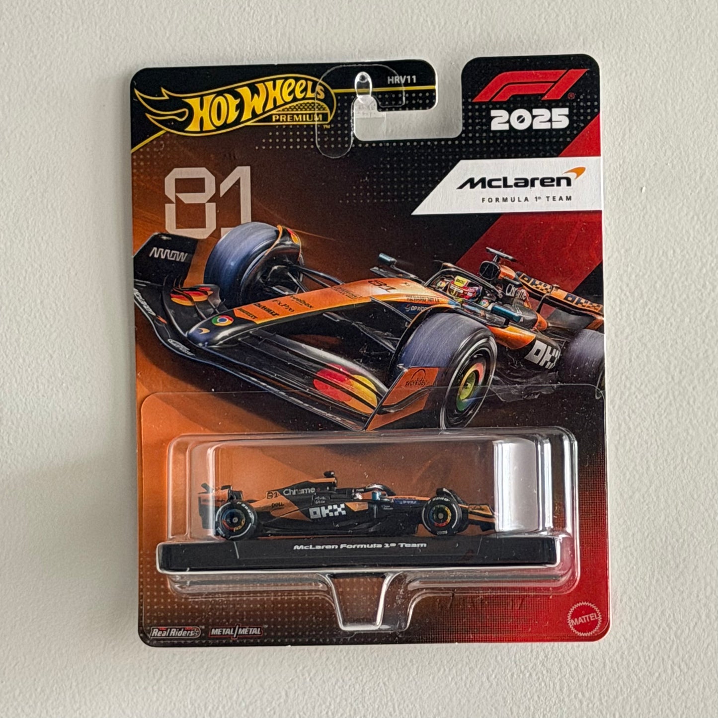 Hot Wheels Premium McLaren Formula 1 Team
