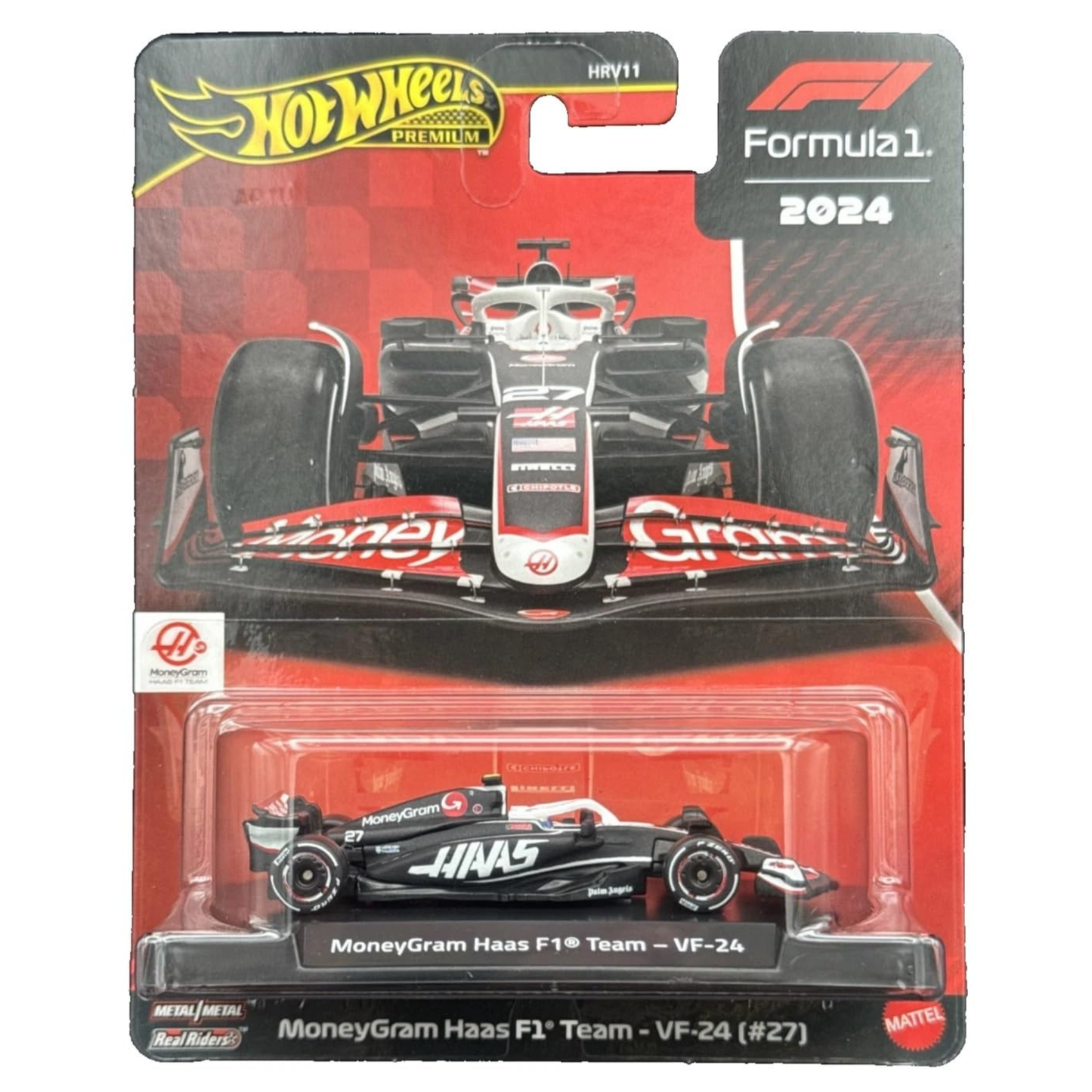Hot Wheels Premium MoneyGram Haas F1 Team