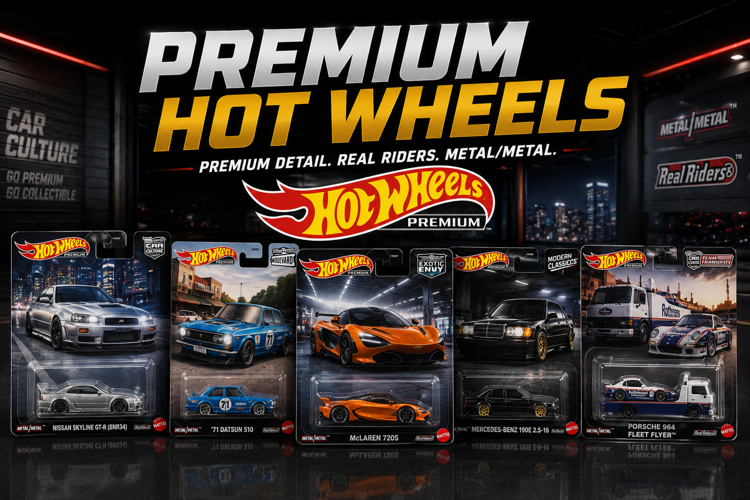 Premium Hot Wheels
