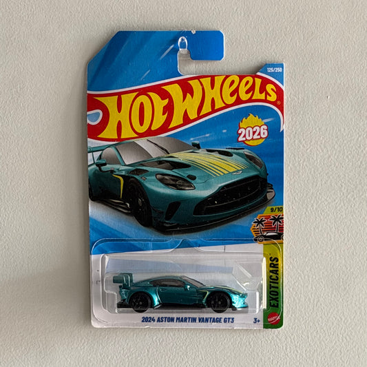Hot Wheels 2024 Aston Martin Vantage GT3