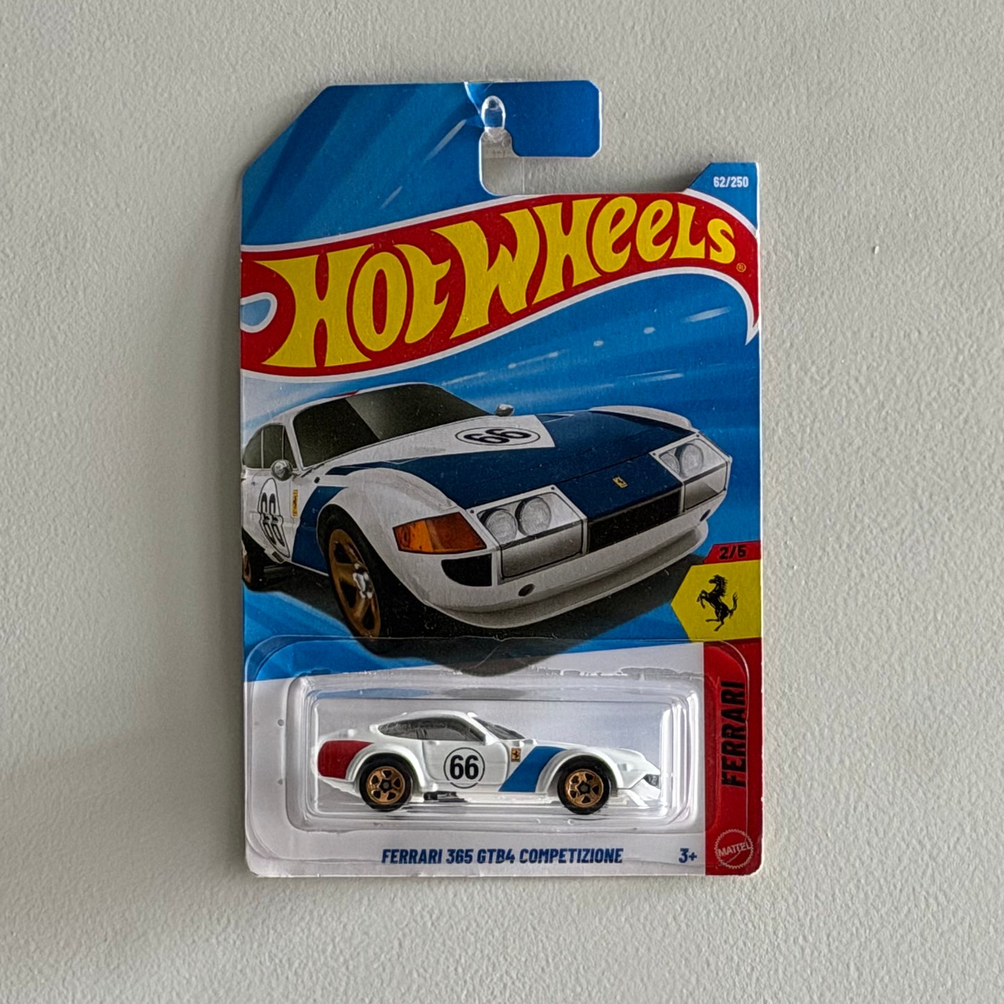 Hot Wheels Ferrari 365 GTB4 Competizione (White)