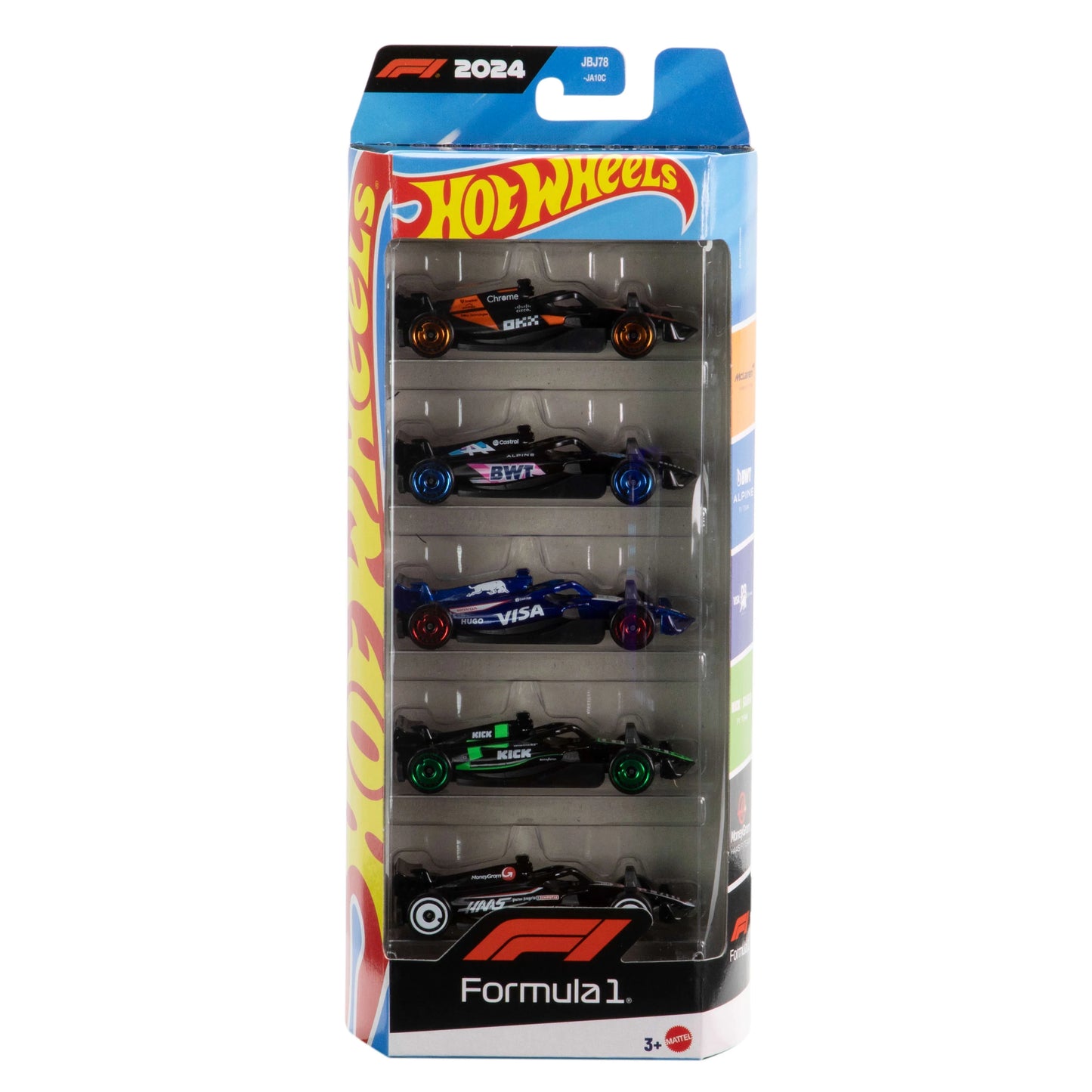 Hot Wheels Formula 1 Team 5-Pack