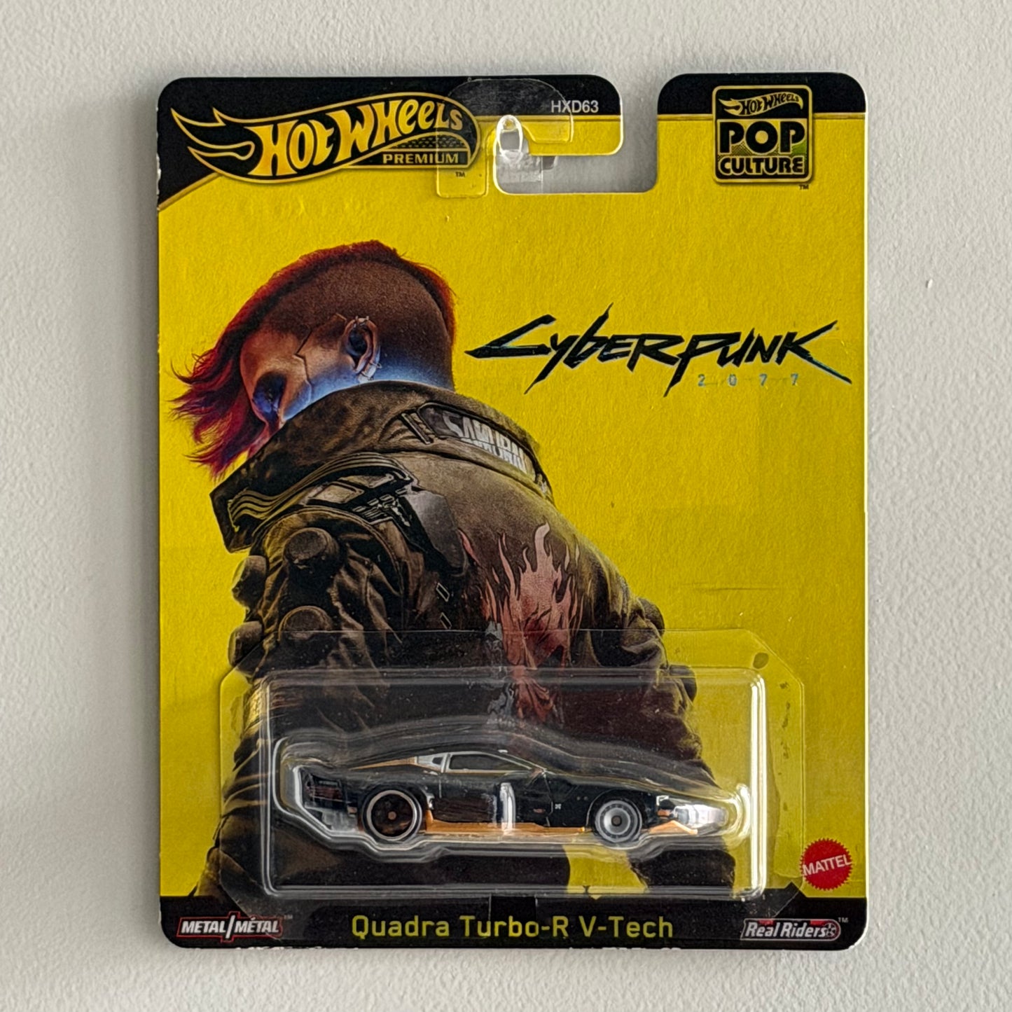 Hot Wheels Pop Culture Cyberpunk 2077 Quadra Turbo-R V-Tech