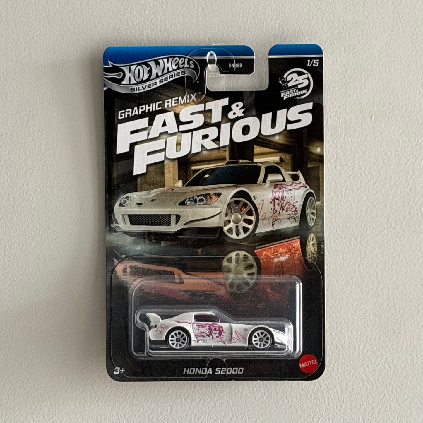 Hot Wheels Silver Series Graphic Remix Honda S2000