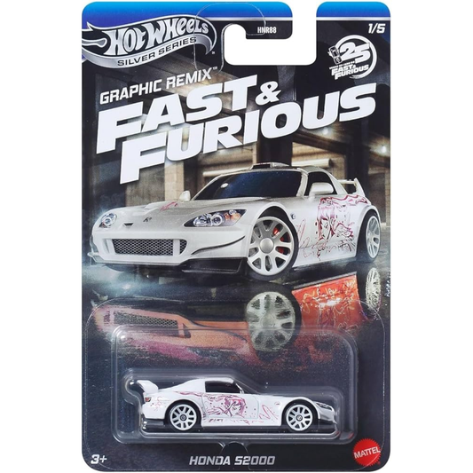 Hot Wheels Silver Series Graphic Remix Honda S2000