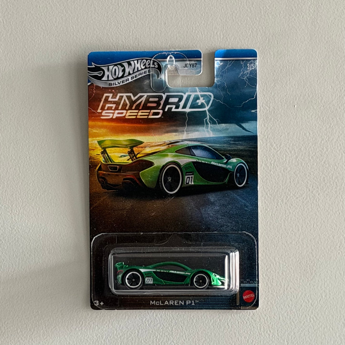 Hot Wheels Silver Series Hybrid Speed McLaren P1