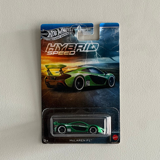 Hot Wheels Silver Series Hybrid Speed McLaren P1