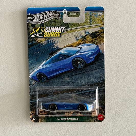 Hot Wheels Silver Series Summit Surge McLaren Speedtail